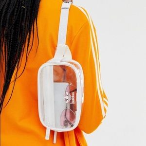 ADIDAS clear festival fanny pack